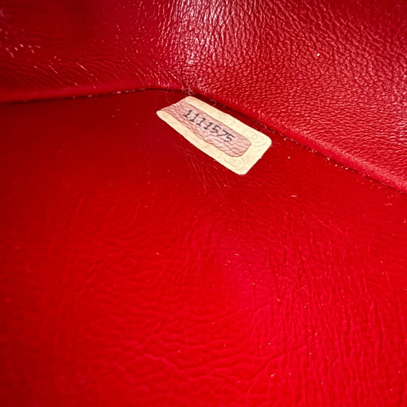 LOT 1800 24K gold plated CHANEL vintage XL CC rectangular flap 1989-1991 - Picture 14 of 17